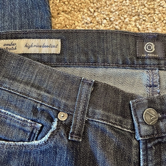 Citizens of Humanity by Jerome Dahan dark blue high rise bootcut jeans size 28 - Picture 2 of 13